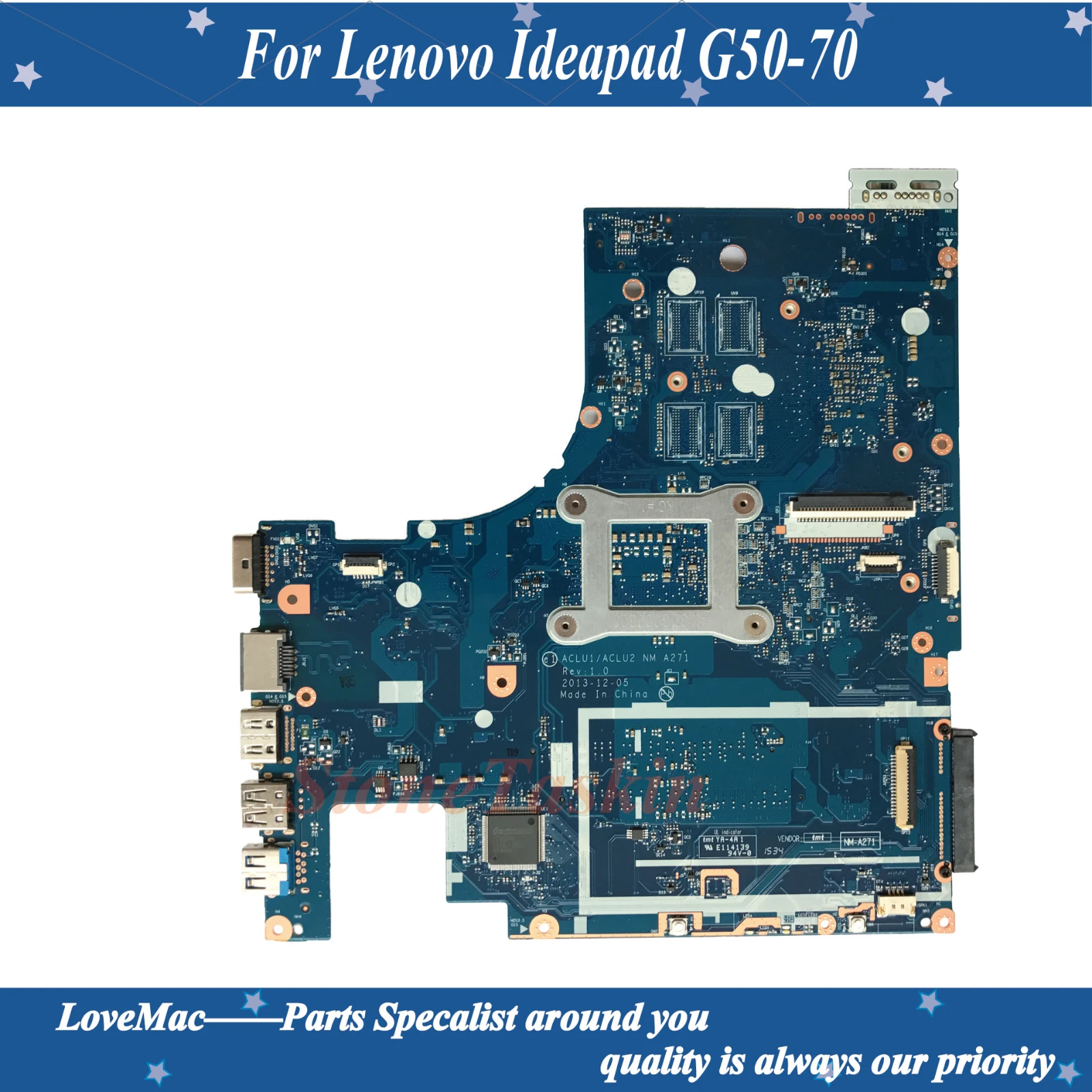 Высококачественная флейта для Lenovo Ideapad NM-A271 материнская плата ноутбука FRU:90006527 SR170
