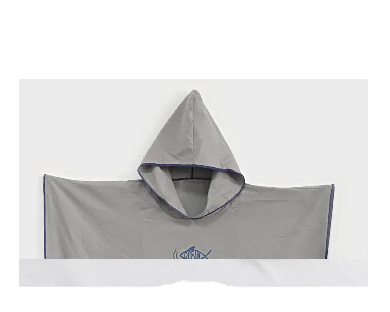 Быстросохнущие банные халаты из микрофибры песочные солнцезащитные пляжные