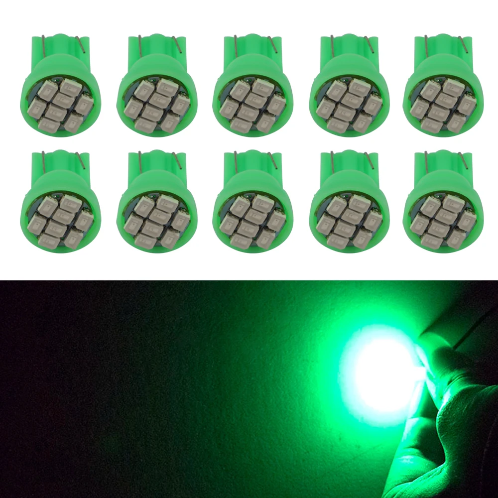 10 шт. T10 194 Led Neo клин Панель управления SMD Инструмент кластерный Светильник