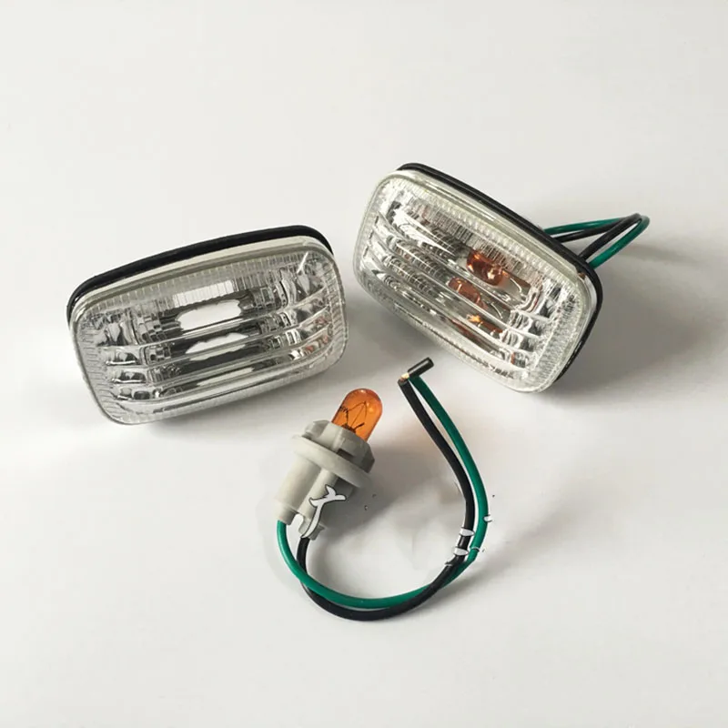 2 шт. динамический Боковой габаритный фонарь светодиодный сигнальный светильник