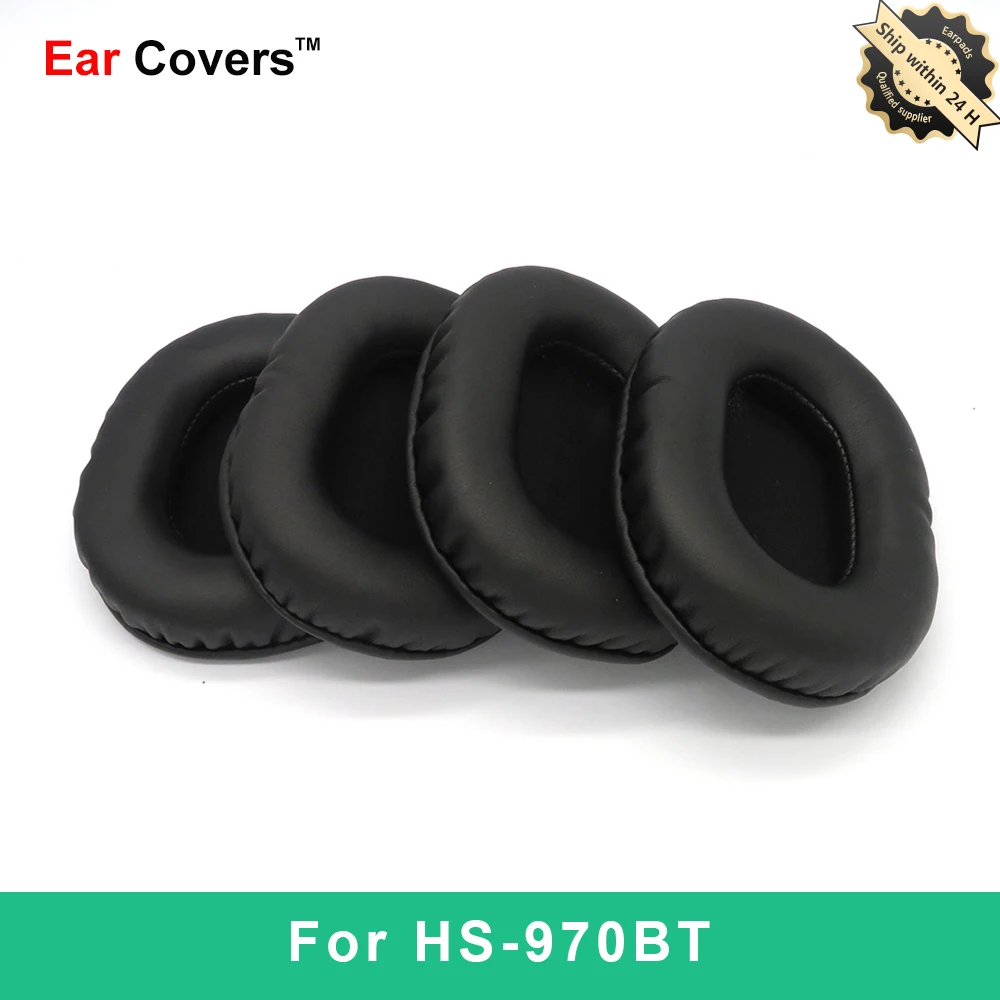 Ear Pads For Genius HS970BT HS-970BT Headphone Earpads Replacement Headset Ear Pad PU Leather Sponge Foam