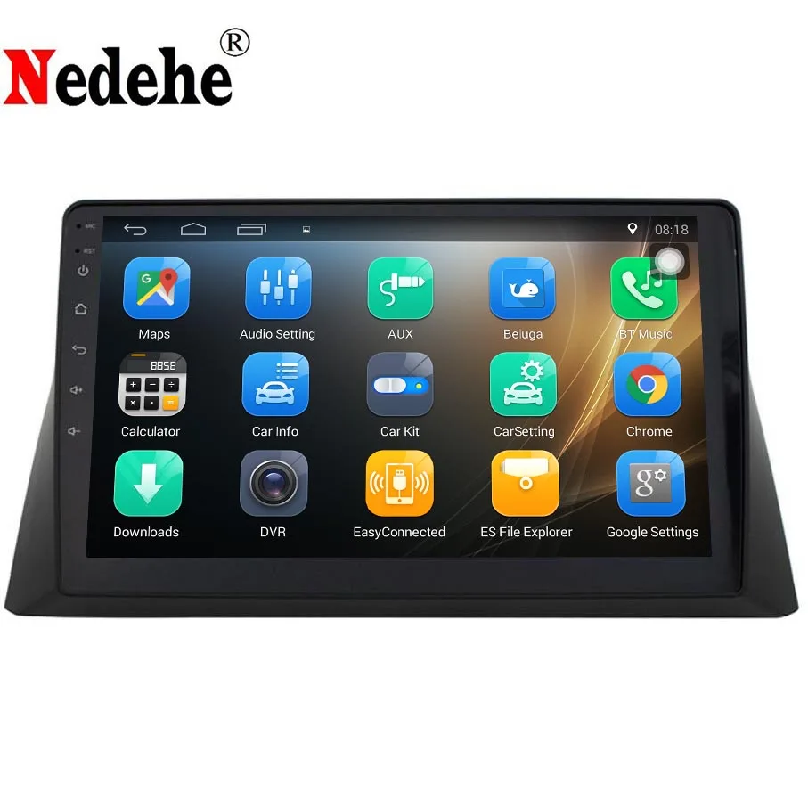 Nedehe 10 1 дюймов 1024x600 Android 7 автомобильный Радио DVD GPS для Honda Accord 2008 2009 2010 2011 2012
