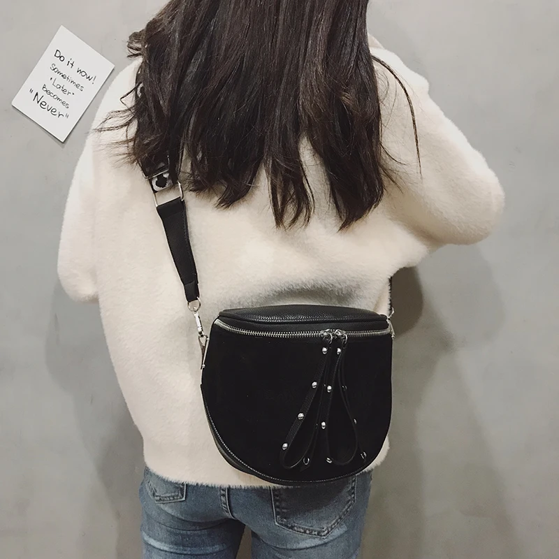 Женская сумка через плечо модная женская в стиле ретро матовая Осень-зима 2020 |