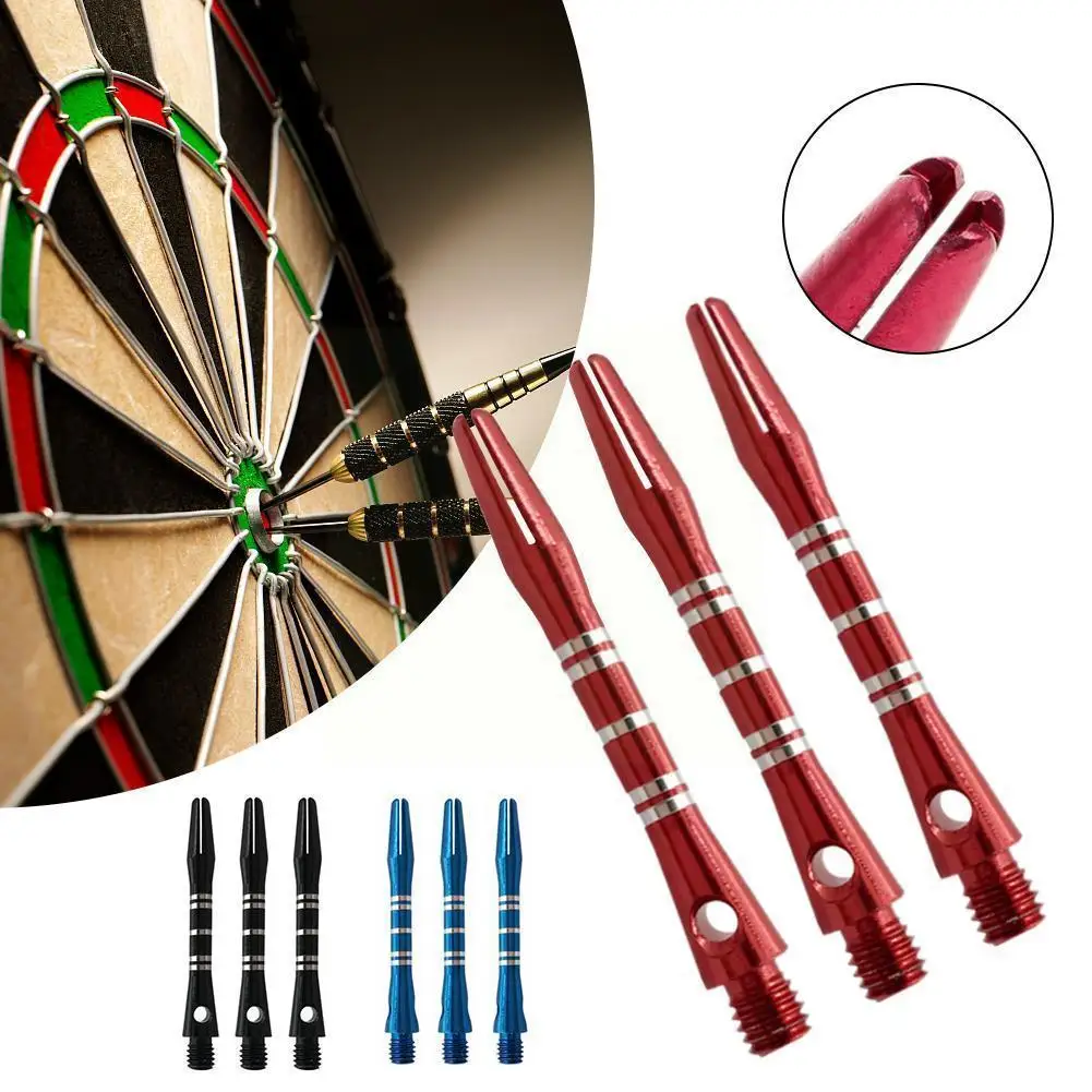 

3pcs Universal Aluminium Alloy 35mm Aluminum Outdoor Accessories Rod Darts Indoor Shafts Stem Game Carbon