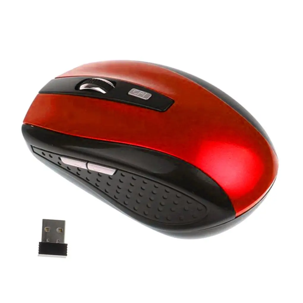 3 Adjustable DPI 2.4G Wireless Gaming Mouse 6 Buttons Laptop Notebook PC Cordless Optical Game Mice | Компьютеры и офис