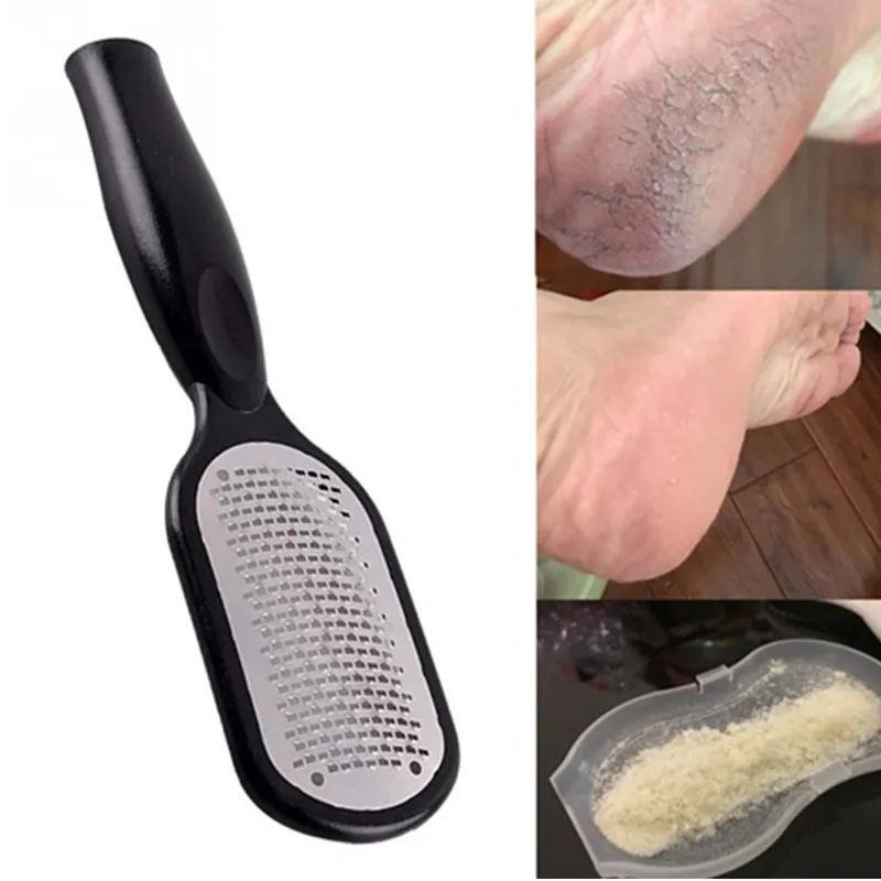 

1PCS Professional Pedicure Rasp Foot File Cracked Skin Callus Remover Dual Sided Hard Dead Massager Scrub Rub Feet Care Tool