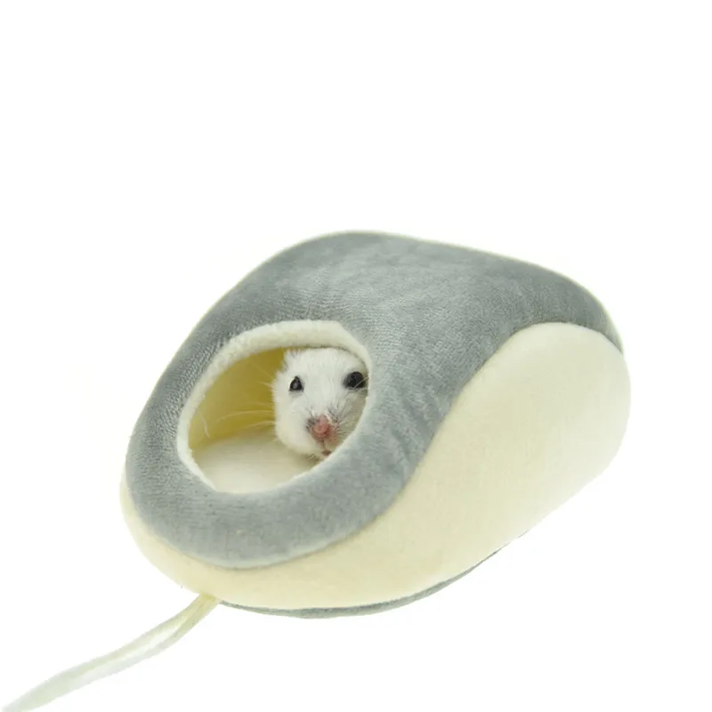 Забавная мышь висячая кровать хомяка с ковриком сахар планер Syrian хомяк уютное