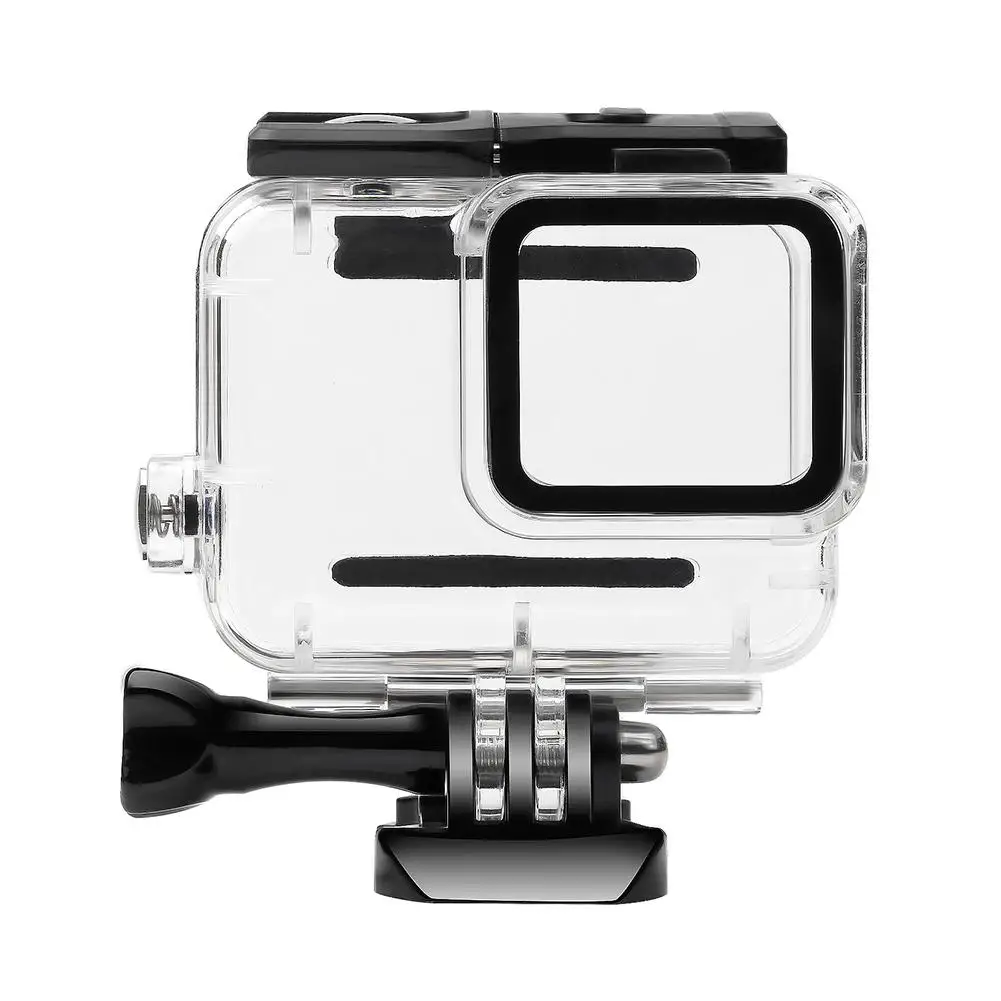 Аксессуары для Go pro водонепроницаемый чехол Gopro Hero 7 серебристо-белый подводной
