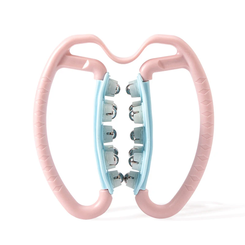 Шариковый массажер из нержавеющей стали ролик для рук ног шеи мышечной ткани