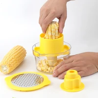 corn peeler thresher cob kerneler household corn thresher multifunctional corn planer garlic kitchen gadget