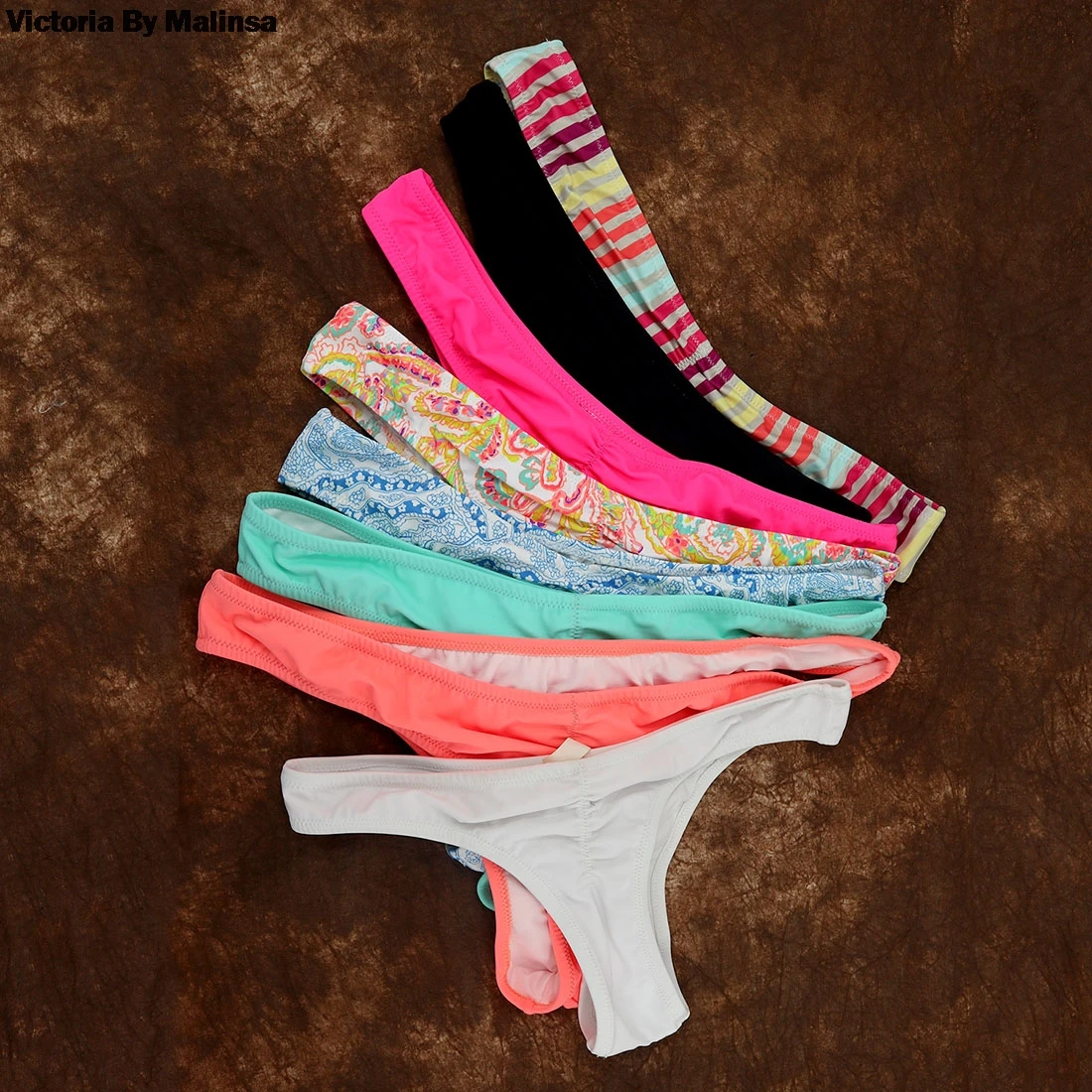 Женские пляжные бикини в полоску с v образным вырезом сексуальные купальники