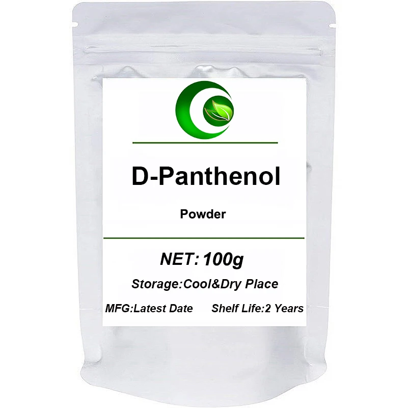 

D-Panthenol Powder Vitamin B5 Regulates Skin,Support Healthy Hair,Skin,nails,Moisturizes Improves Hair Luster Dexpanthenol