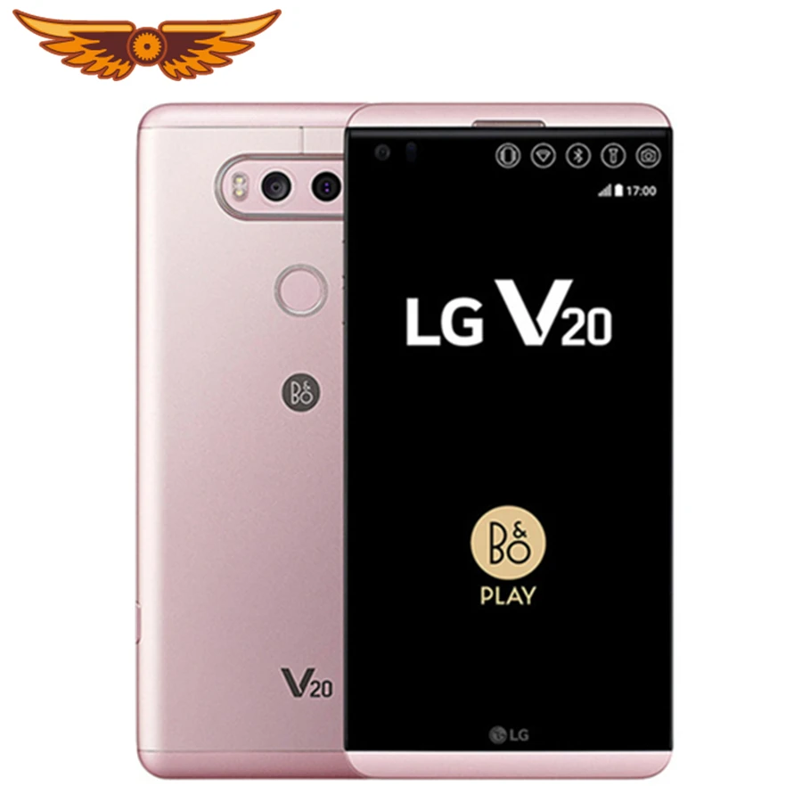 LG V20 4 Гб ОЗУ 64 Гб ПЗУ Android четырехъядерный 5,7 ''16 МП камера 4G LTE смартфон с отпечатком пальца отремонтированный разблокированный телефон