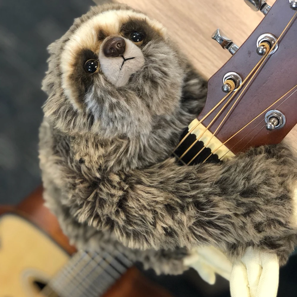 

Cute Stuffed Sloth Toy Plush Sloths Soft Toy Three Toed Sloth Soft Short Plush Doll Plushie Doll Toys For Children Kids