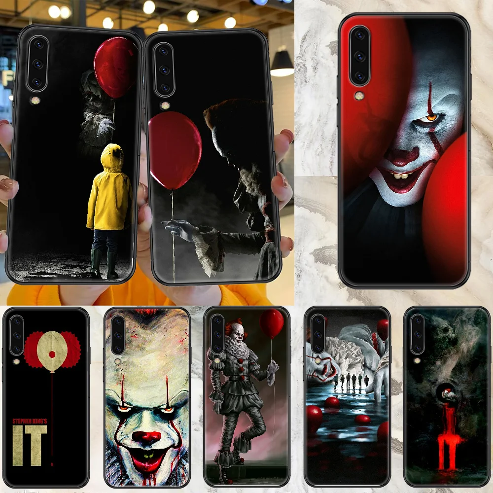 Чехол для телефона Stephen King It pennywise Samsung Galaxy A 3 5 7 8 10 20 21 30 40 50 51 70 71 E S 2016 2018 4G черный