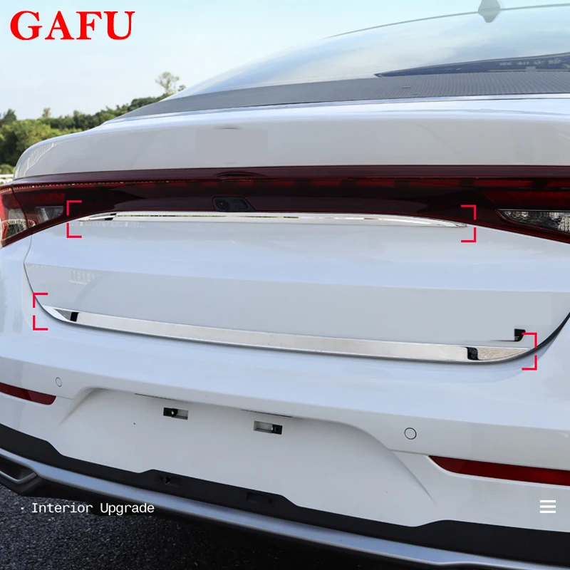 

Car Accessories for Kia Optima K5 2021 2020 Rear Door Sticker Stainless Steel Back Door Tailgate Trim Cover