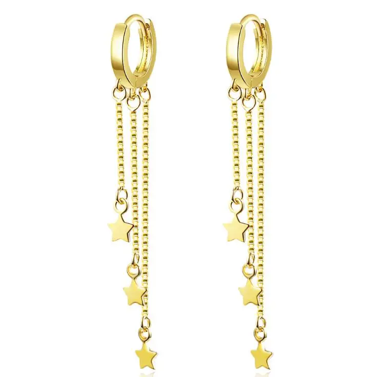 Новинка Модные женские ювелирные изделия стерлингового серебра 925 звезда с