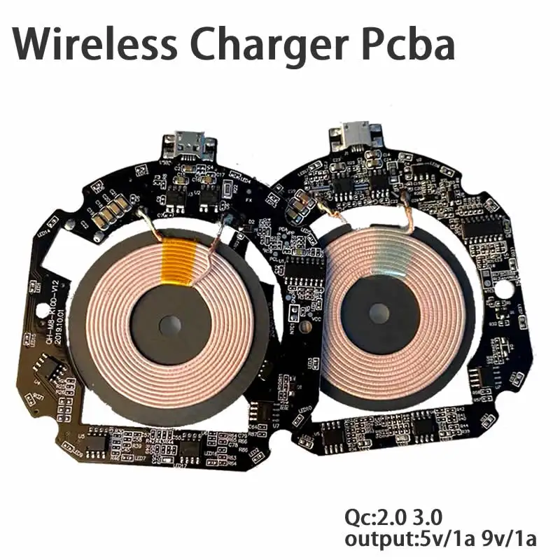 10 Вт Qi Беспроводная PCBA 7 5 DIY печатная плата катушечный модуль передатчик зарядное