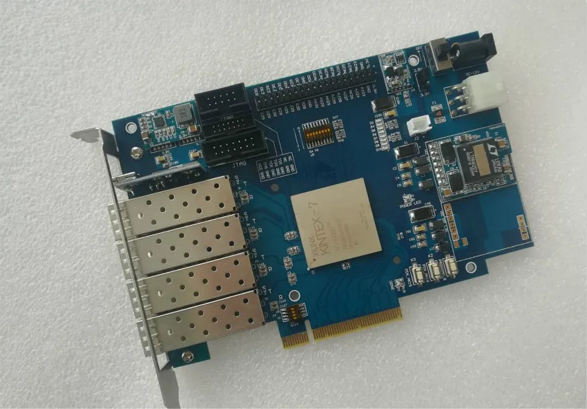 Bestellen Galaxx FPGA Entwicklung Bord Galaxx PCIe Kintex 7 Entwicklung Bord Xc7k420t SFP + 10G