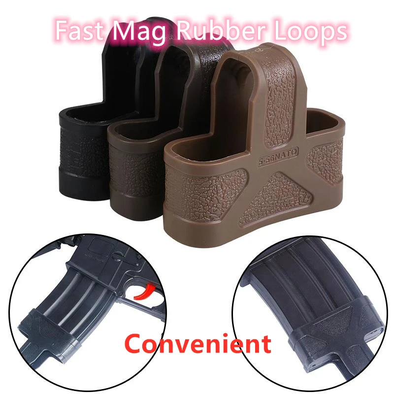 . 223 5 56 НАТО Кейдж быстрые магнитные резиновые петли для вспомогательного