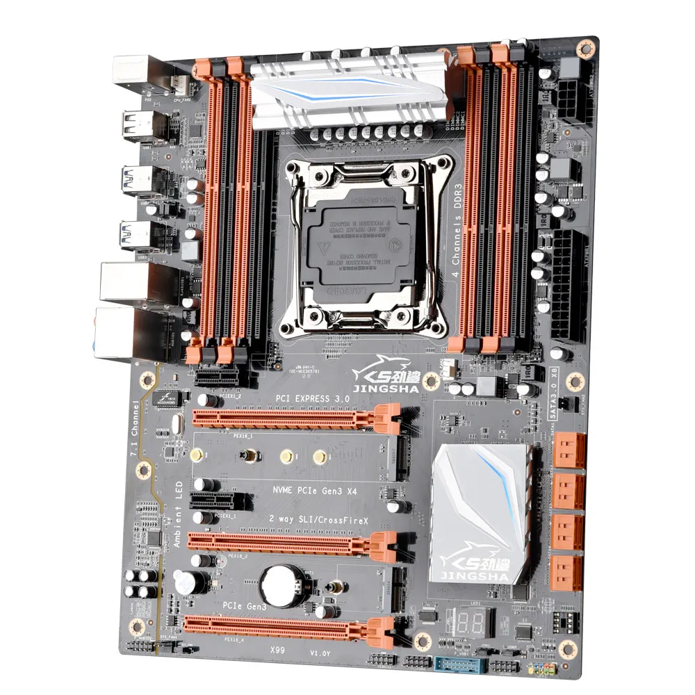X99 чипсет Материнская плата Intel с LGA 2011-3 гнезда поддерживает процессоры Intel Ксеон E5-2678/2669/2649/2629/2696 v3