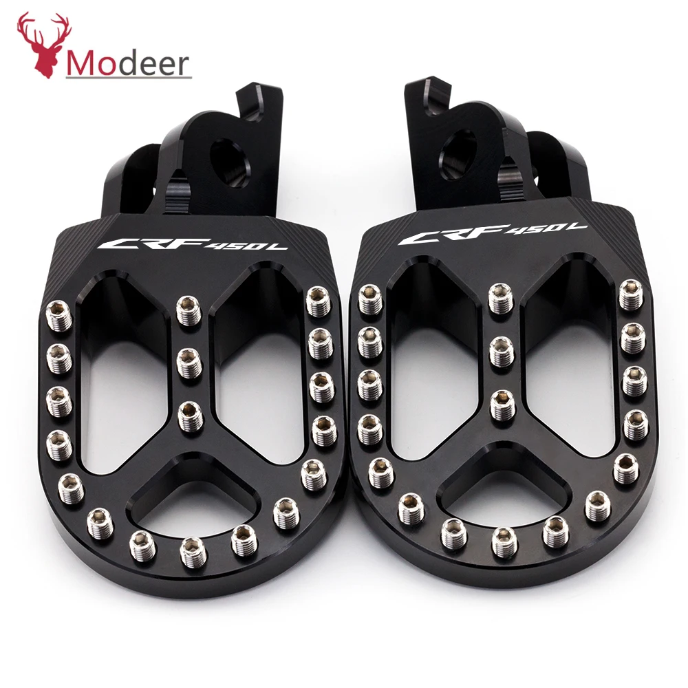 Мотоциклетные подножки для HONDA CRF250X 2004 2017 CRF450X 2005 2018 CRF250L CRF250M 2012 2019 CRF450L 2019|Накладки