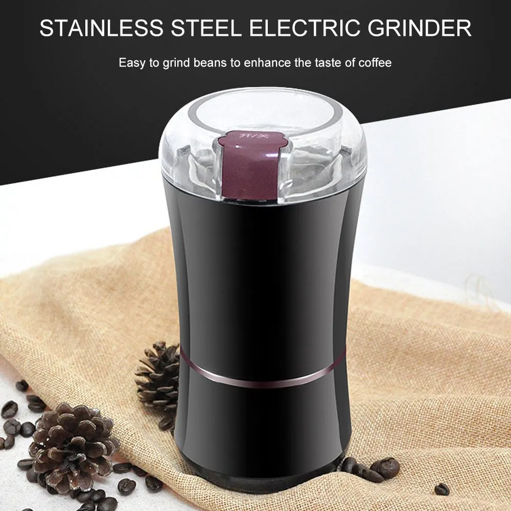 150 Вт Электрический Кофе Мясорубка мини кухонный измельчитель соли и перца
