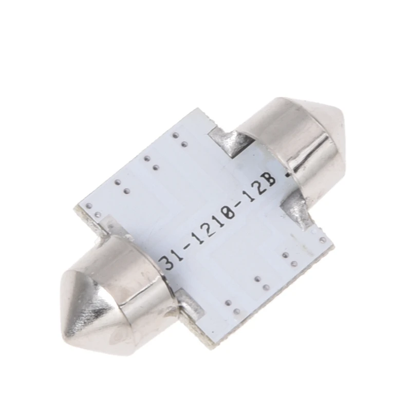 1 2 шт. DC12V Белый 12 светодиодный лампочка для автомобиля: 10 торпедных ламп 31 мм и C5W 36