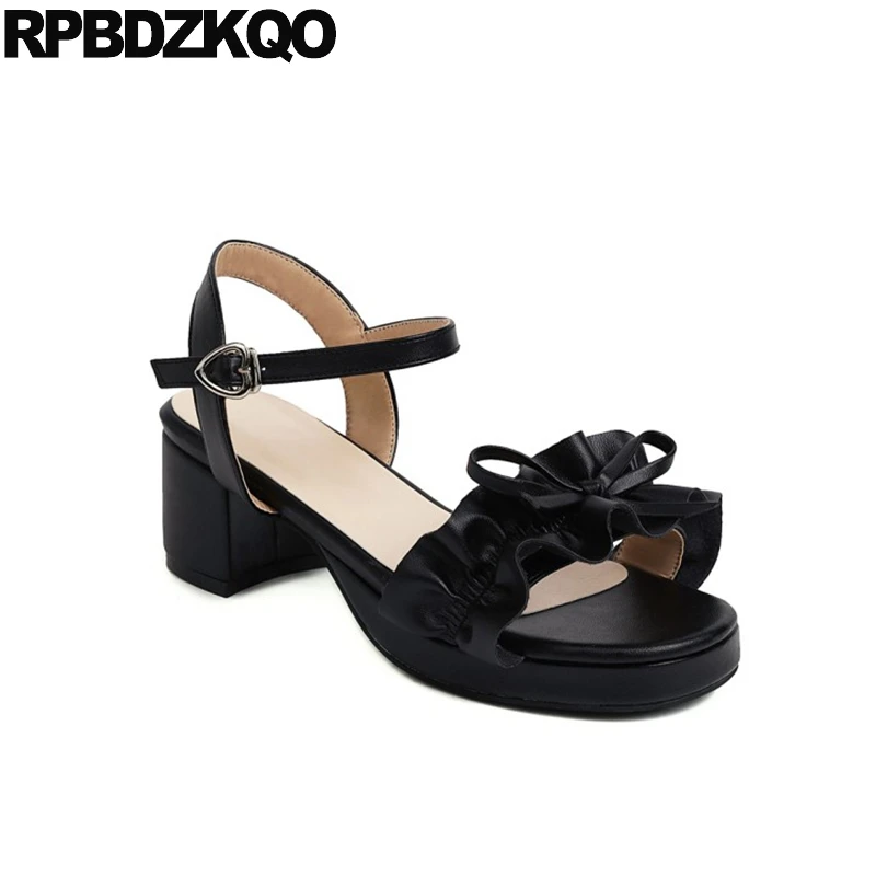 Туфли-лодочки женские на платформе и высоком каблуке милые сандалии с двойным