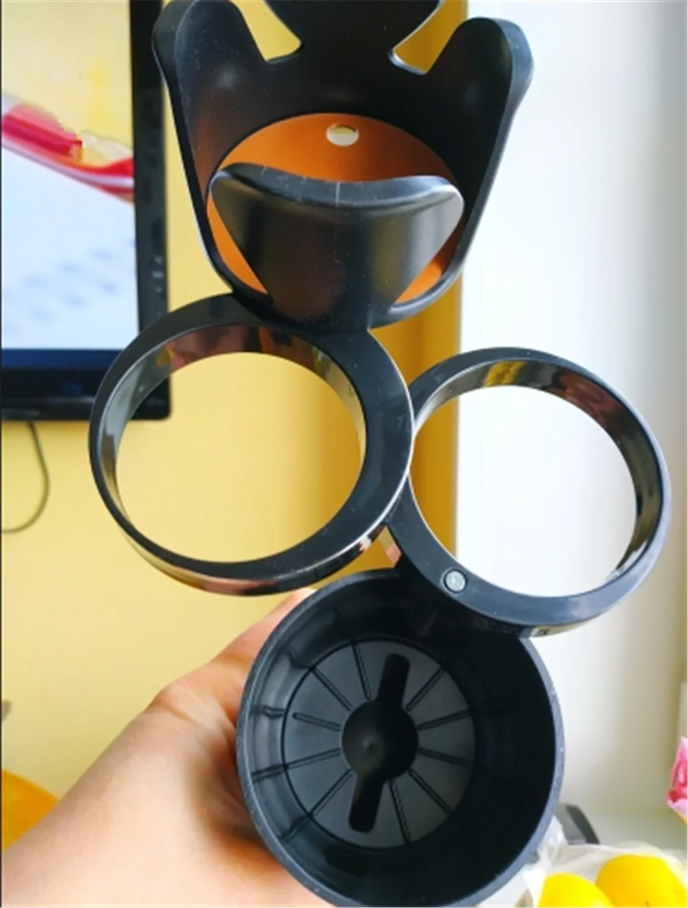 Universal car SUV accessories cup holder high quality sunglasses for Hyundai HND-3 Veloster i10 LPI 30blue R cee d ix | Автомобили и