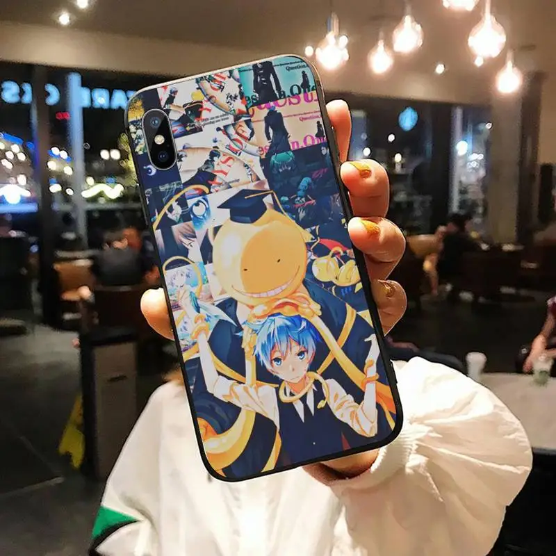 

Assassination Classroom japanese Anime high quality Phone Case shell for iPhone 11 12 pro XS MAX 8 7 6 6S Plus X 5S SE 2020 XR