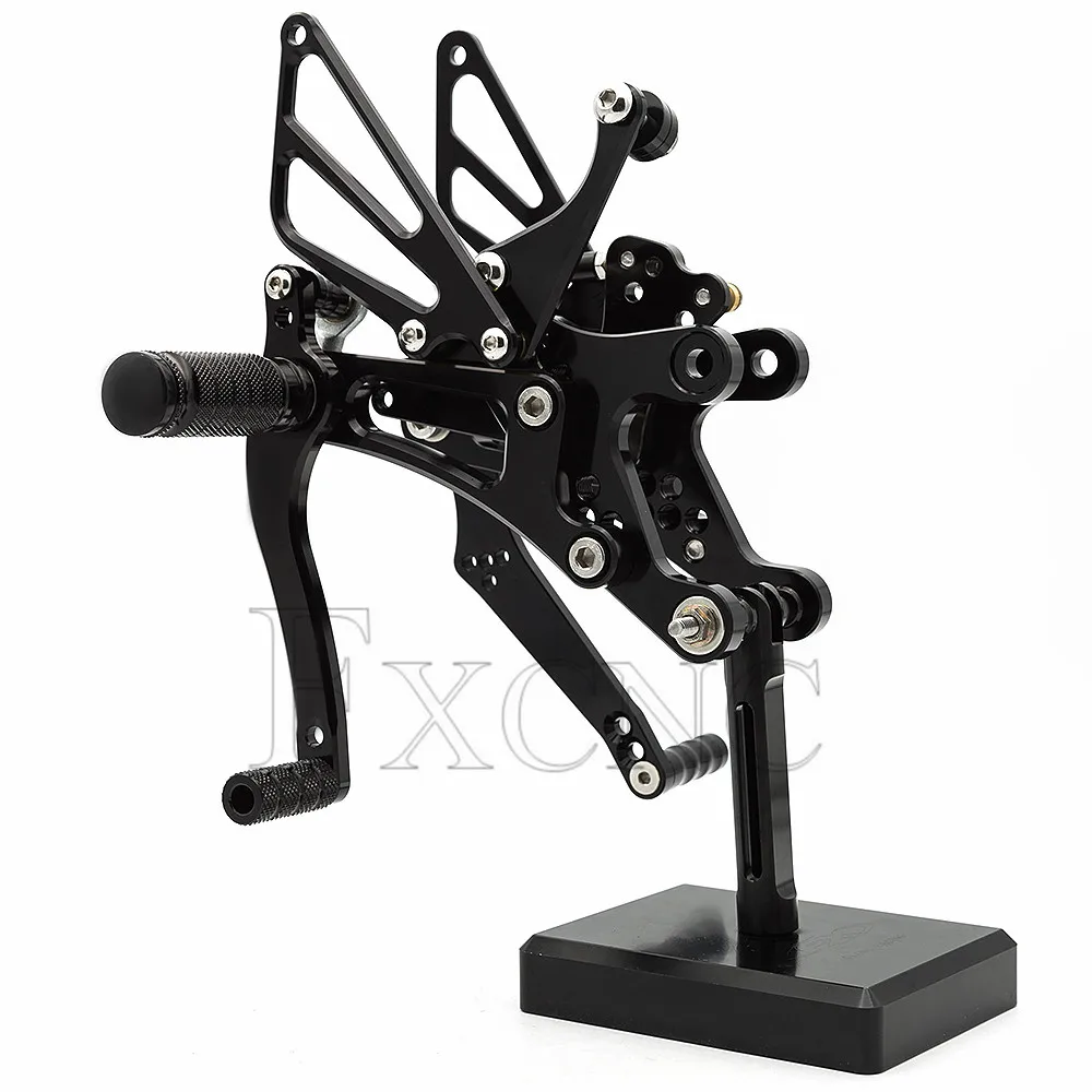 CNC Реверсивный GP Shift Rearset задний Набор для Yamaha YZF R1 04 05 2004 2006 регулируемая ножка Peg