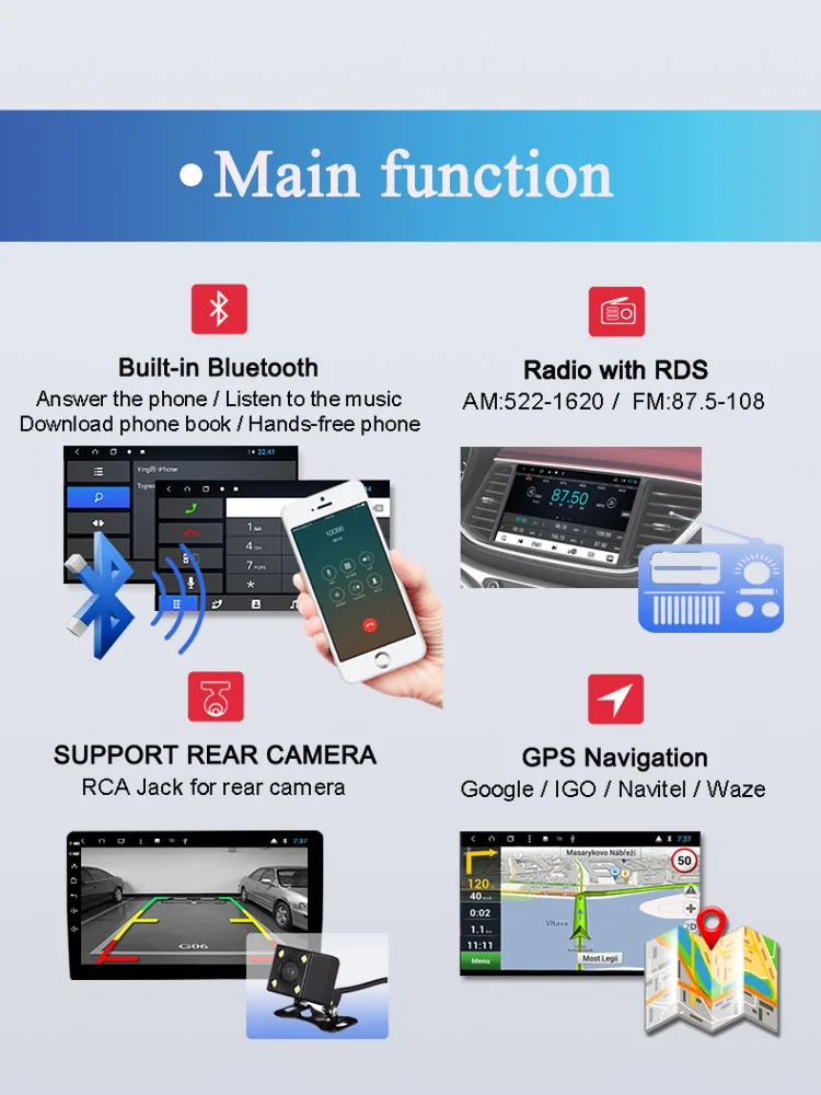 Bonroad 2Din Android 10,0 Автомобильный мультимедийный плеер для Opel Astra Vectra Antara Zafira Corsa радио gps Навигация стерео приемник