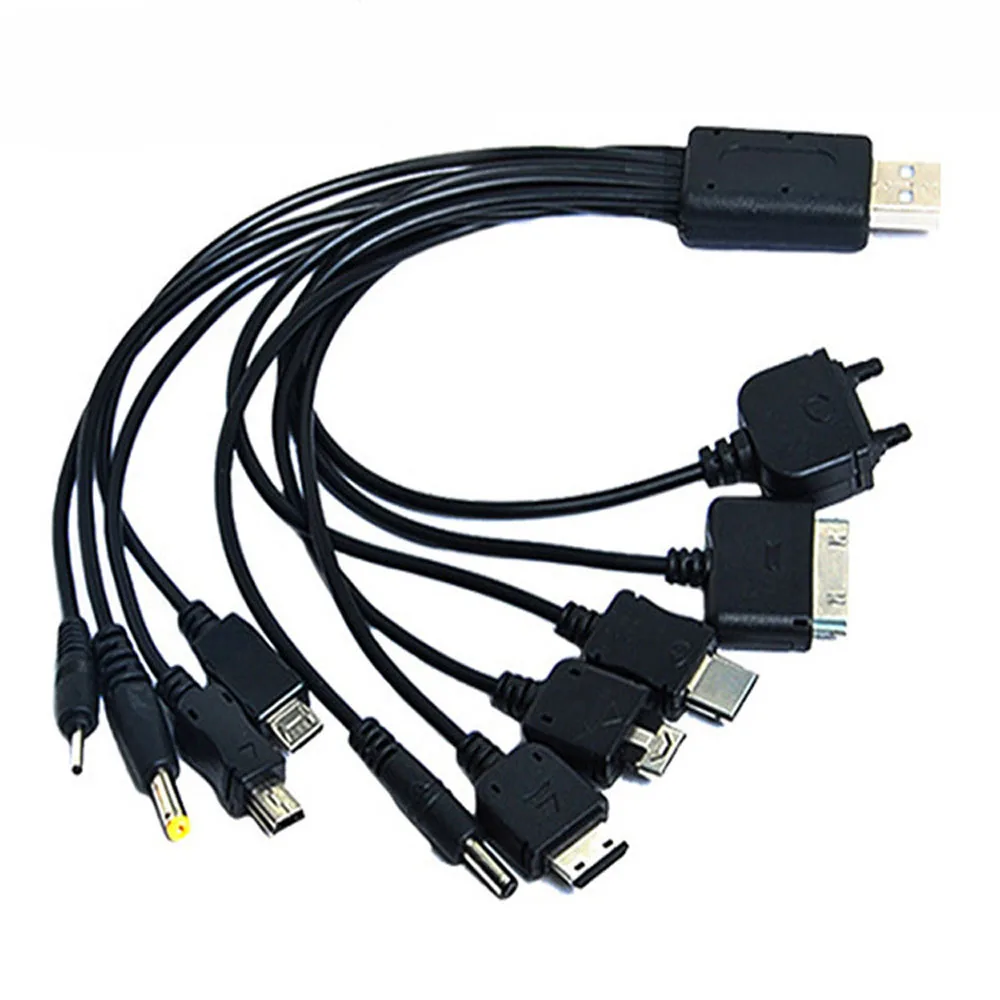10 in1 Multifunctional USB Data Transfer Cable for iPod Motorola Nokia Samsung LG Sony Ericsson Consumer Electronics Cables|Кабели для