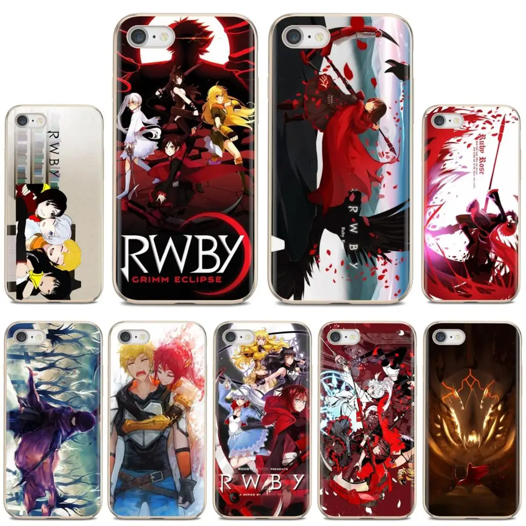 Чехол для Huawei Nova 2 2i 3 3i Y3 Y5 Y6 Y7 Y9 Prime 2015 2016 2017 2018 задняя крышка RWBY Season оригинал Net