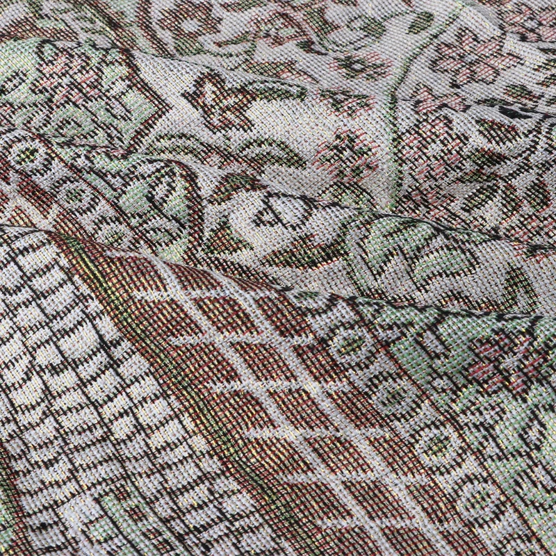 

Islamic Portable Muslim Prayer Mat Cotton Mosque Carpet Blanket Rug with Tassel G5GB