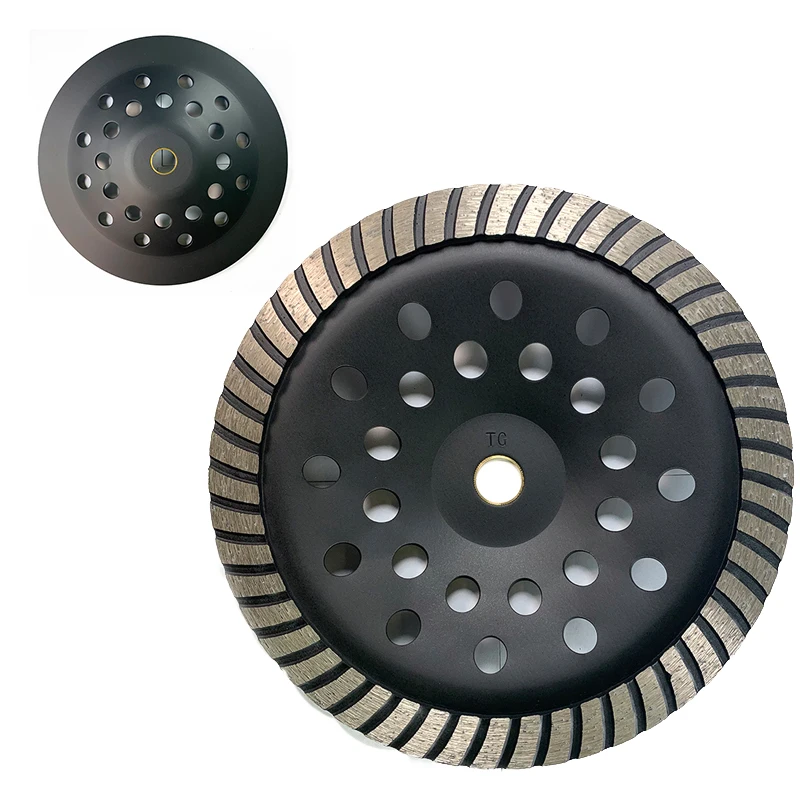 Black 230MM Diamond Wheel Turbine Non-linear Processing Cutting Disc Suit For Working With Granite Marble Tiles Machining | Инструменты