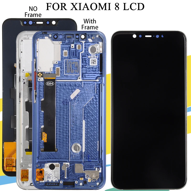 

Catteny 6.21inch Display For Xiaomi Mi 8 LCD Digitizer Assembly With Touch Panel Screen Free Shipping