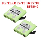Перезаряжаемый Ni-MH аккумулятор 4,8 в, 700 мАч для MOTOROLA TLKR T4 T5 T6 T7 T8 Series для fs-en BP383940 GMR FRS, 2-сторонняя радиосвязь батарея