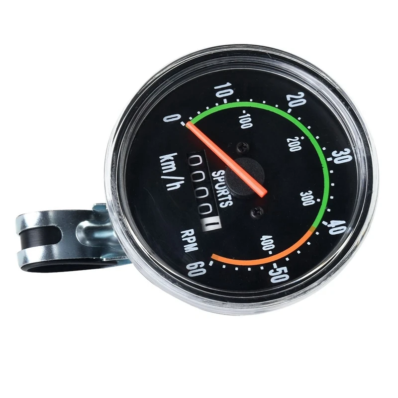 

Pure Mechanical Cycly Speedometer Stopwatch Universal Classical Bike Computer Bike Odometer for 26/27.5/28/29 Inch Bikes