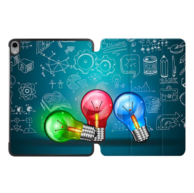 IP02 MTT светильник, чехол-лампа для iPad Pro, 11 дюймов, из искусственной кожи, откидная подставка, Магнитный смарт-чехол, чехол для планшета, защитный чехол, Режим сна/пробуждения - Цвет: IP02