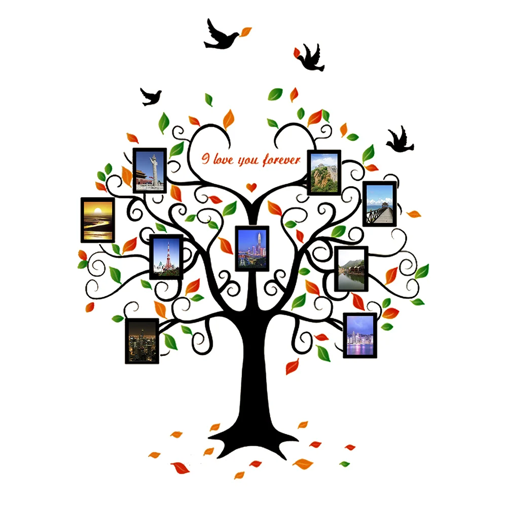 Фотоальбом в форме сердца HOOMIN сделай сам для семейных фотографий съемные