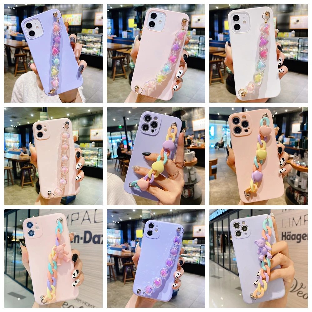 

Чехол A52 A51 для Samsung Galaxy A32 A52 A72 A51 A71 A21S A31 A41 A12 A22 A50 A20E A30 A40, чехлы, браслет, чехол для телефона