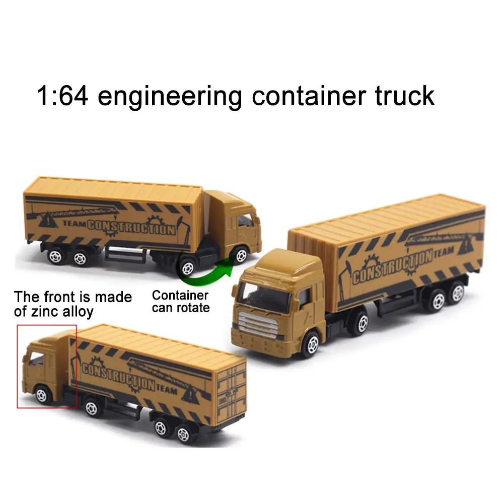 8 шт творческие мини конструкционный грузовик модели автомобилей Дорожный Знак