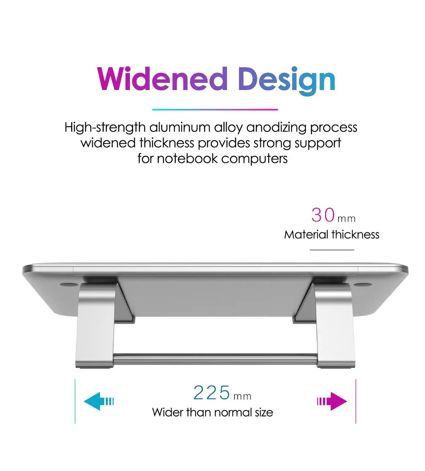 подставка для ноутбука из ал