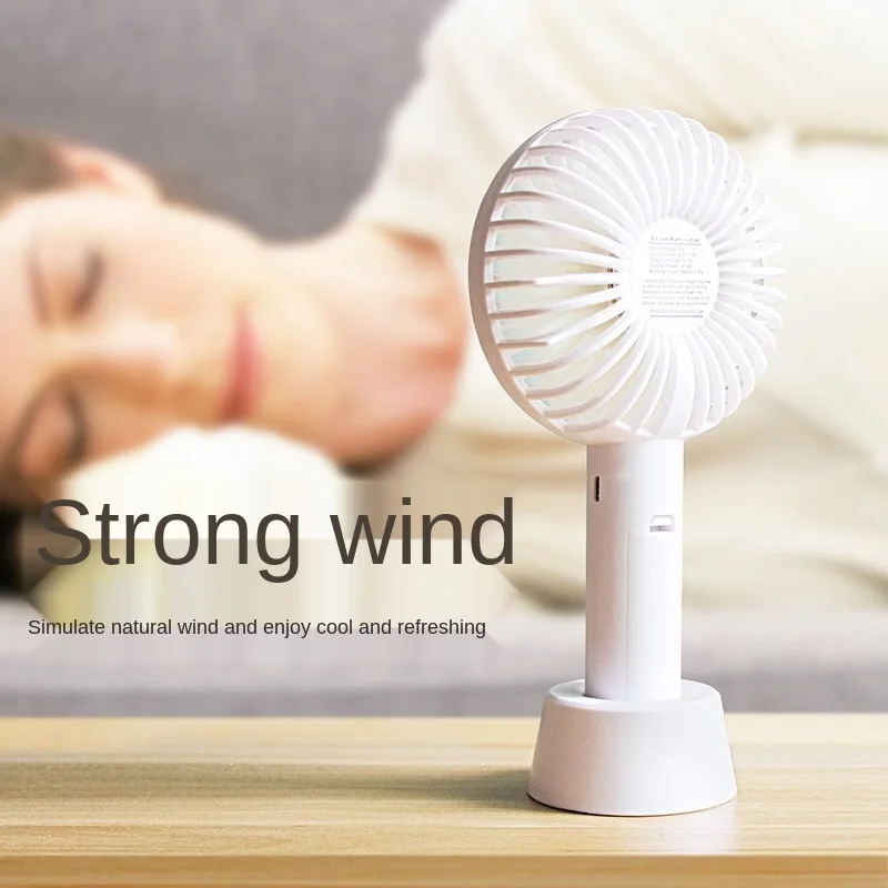 Небольшой вентилятор мини USB Перезаряжаемый студенческий портативный интернет