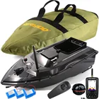 Рыболовный эхолот VERY100, радиоуправляемая игрушечная лодка с двойным мотором, ЖК-дисплеем, 500 м