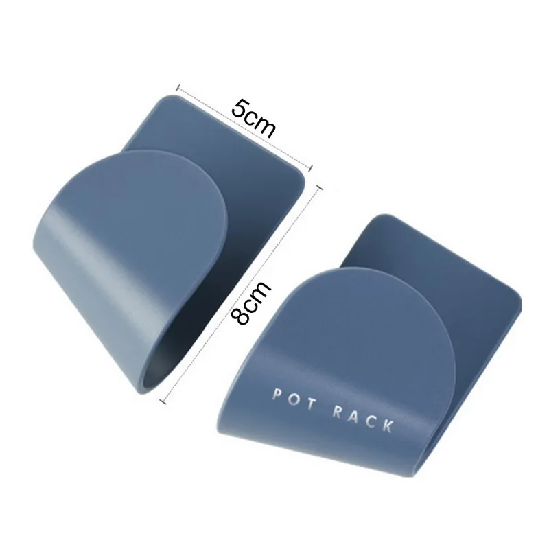 Самоклеющийся держатель для крышки кастрюли без дырочек подставка хранения