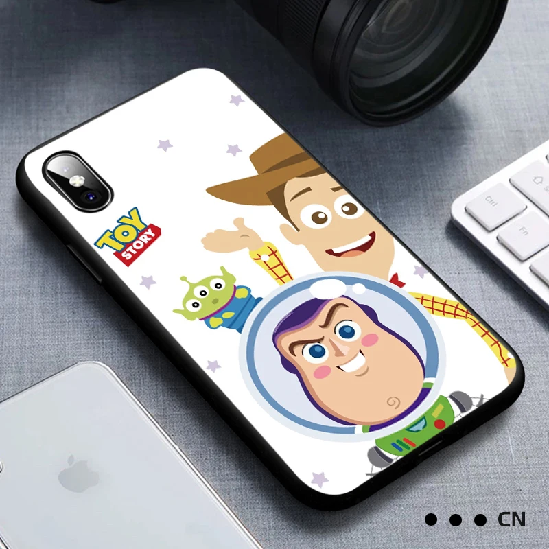 Чехол для телефона iphone 11 Pro Max XR XS MAX X Toy Story Woody Apple 8 7 6 5S s Plus Силиконовый ТПУ