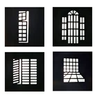 24 стиля DIY оптический тубус фоновая форма эффект проекции пленка графическая вставка гобо для вспышки godox светодиодсветильник ка